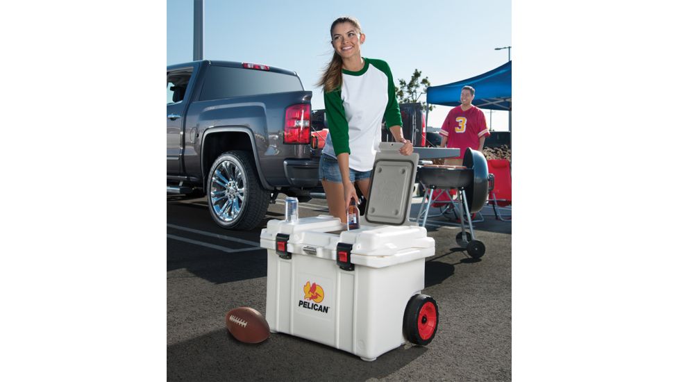 ProGear 55QT Elite Wheeled Cooler, Marine White