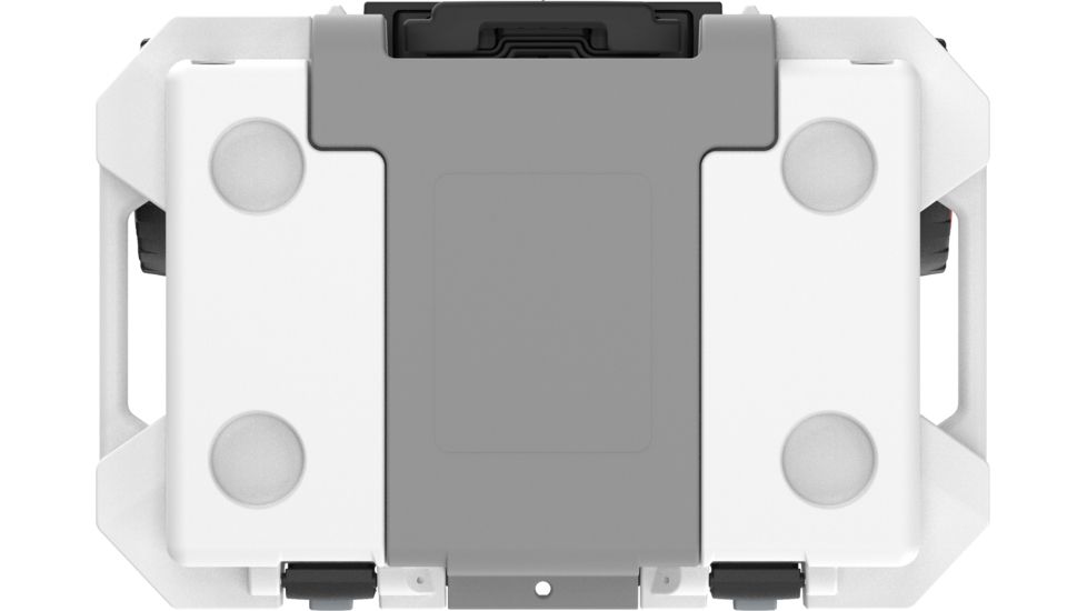 Pelican 55QW Wheeled Tailgate Cooler, White, 55 QT, 55QW-1-WHT