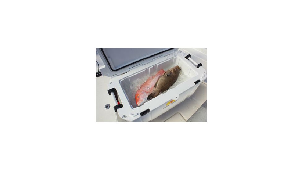 Pelican 65 Quart Marine Cooler, Full 32-65Q-MC-WHT