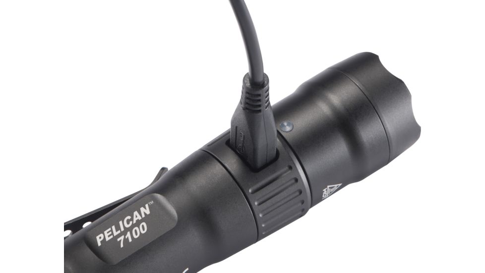 Pelican 7100, Led Li-Ion Rechargeable, Black, 071000-0000-110