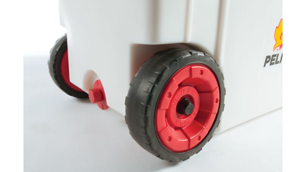 Pelican 80Qt Elite Cooler w/Wheels,29x13x13in,Marine White 32-80Q-MC-WHT