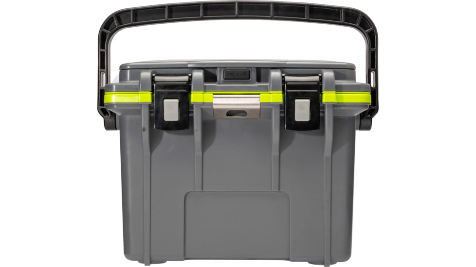 Pelican Elite Hard Cooler, 13.25 L, Dark Grey/Earth Green, 14Q-1-DKGRYEGRN
