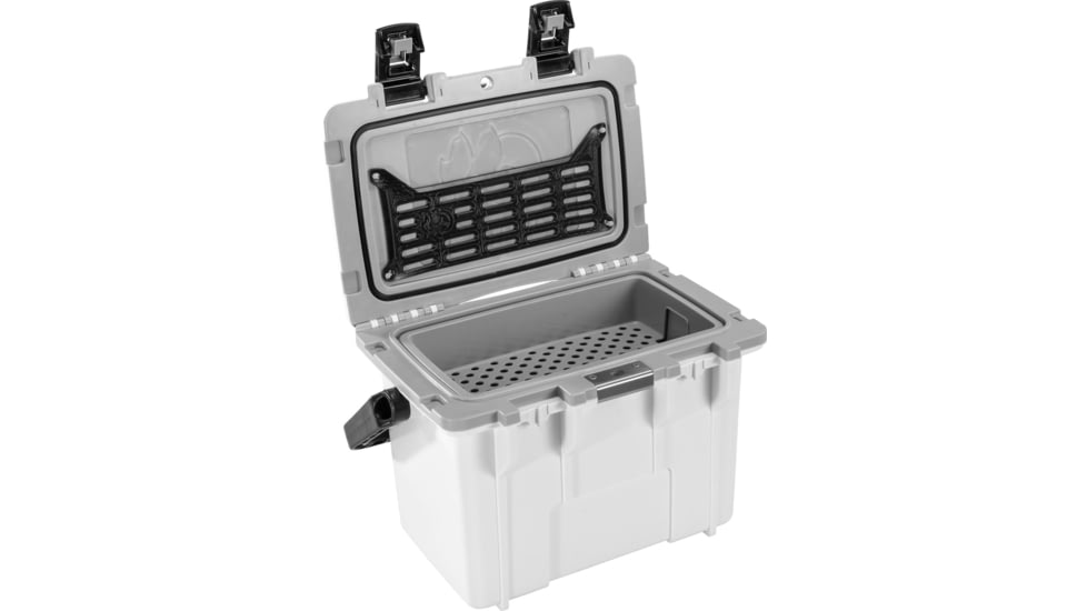 Pelican Elite Hard Cooler, 13.25 L, White/Grey, 14Q-1-WHTGRY
