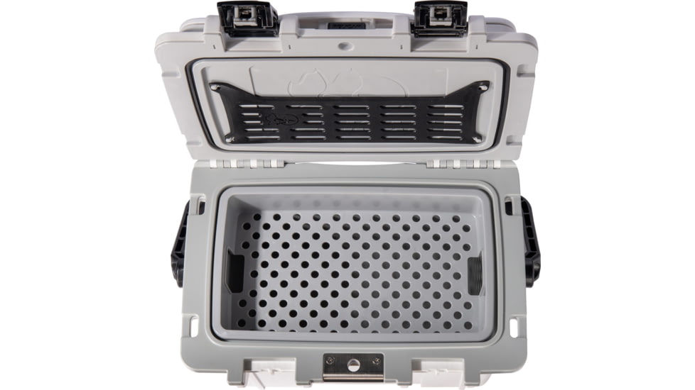 Pelican Elite Hard Cooler, 13.25 L, White/Grey, 14Q-1-WHTGRY