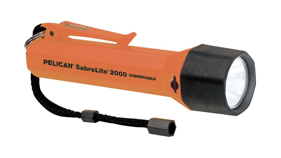 Pelican Flashlight 3a Sabrelite Orang 2000-010-150, Unit PK
