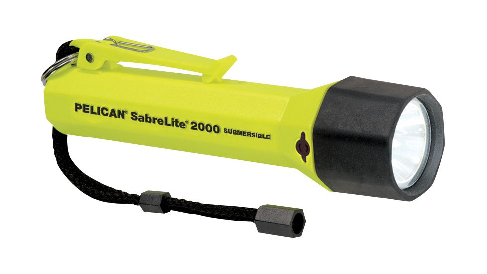 Pelican Flashlight Sabrelite Yellow 2000-010-245, Unit PK