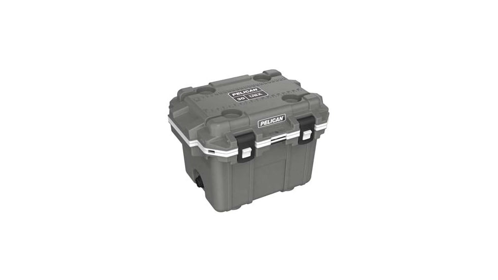 Pelican Im 30Qt Elite Cooler, Cement/White, 30Q-5-CMTWHT
