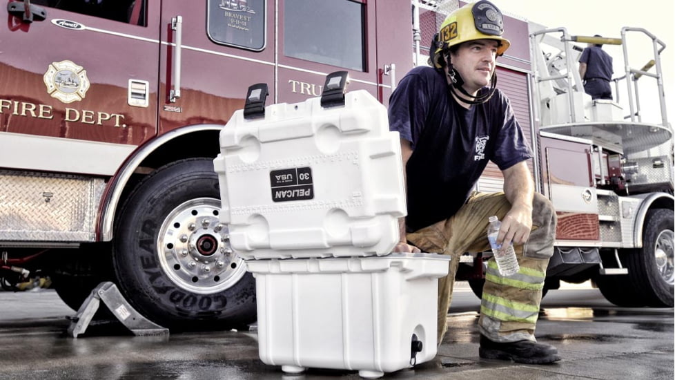 Pelican Im 30Qt Elite Cooler, DSG/Grey, 30Q-1-DSGGRY