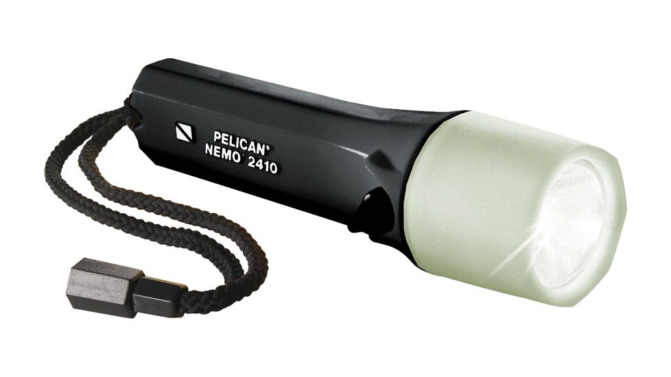 Pelican Nemo Recoil LED Flashlights, Black PL2410N