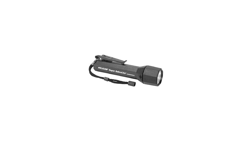 Pelican SabreLite 2000 3C Xenon 33 Lumens Waterproof Flashlight, Black 