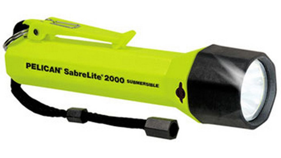 Pelican Super SabreLite 2000 3C Xenon Waterproof Flashlight, 2000C Sabrelite, Assorted