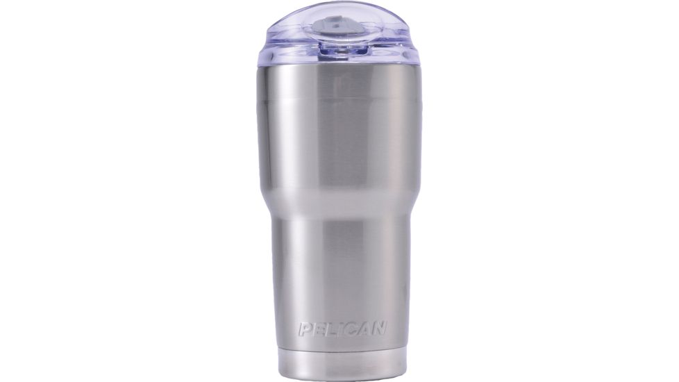 Pelican Traveler 6 Pack Tumbler, Slide Lid, Silver, 22 oz. TRAV-SD22-SLV