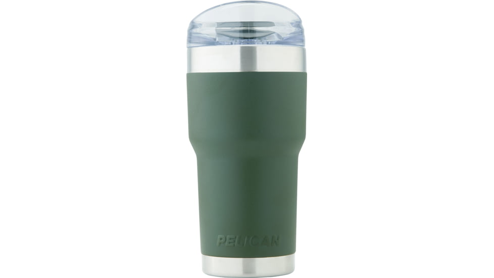 Pelican Traveler 6 Pack Tumbler, Snap Lid &amp; Straw, OD Green, 22 oz. TRAV-SN22-OD