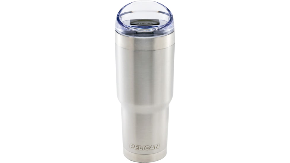 Pelican Travsd32C, Traveler Tumbler, Sld, Slv 32Oz, TRAV-SD32-SLV-C