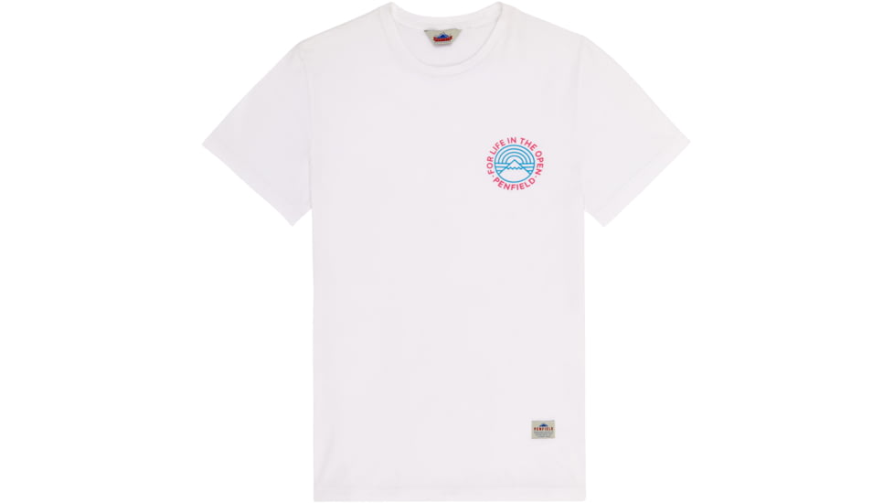 Penfield Emblem Short Sleeve Shirt - Men's-White-Small