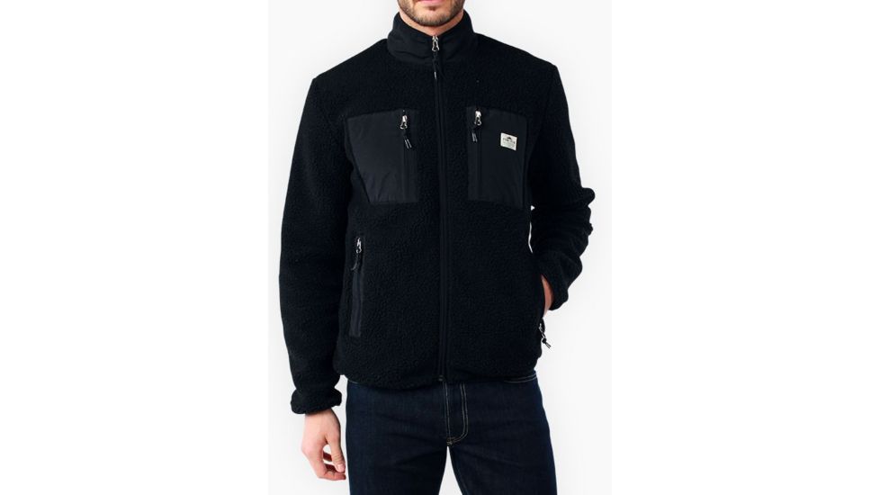 Penfield Kenai Fleece Jacket - Mens-Black-Large