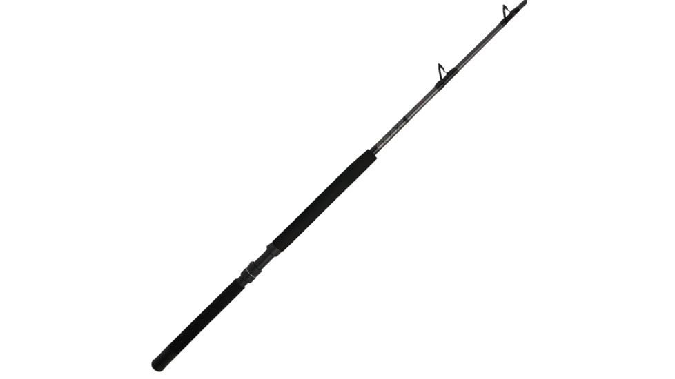 Penn Fishing Ally II Boat Conventional Rod, Saltwater, Handle Type A, 7ft. Rod Length, Medium Power, Fast Action, 1 Piece, Black Silver, ALLYBWII1530C70WM