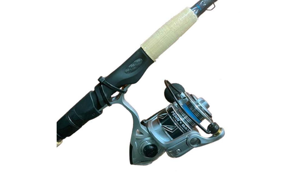 Penn Fishing Battle III DX Fenwick HMG Combo, 6.2/1, Right/Left, 2500, 7ft. Rod Length, Medium Light Power, Fast Action, 1 Piece Rod, Black/Seafoam Green, BTLIII2500DXHMGIN70ML