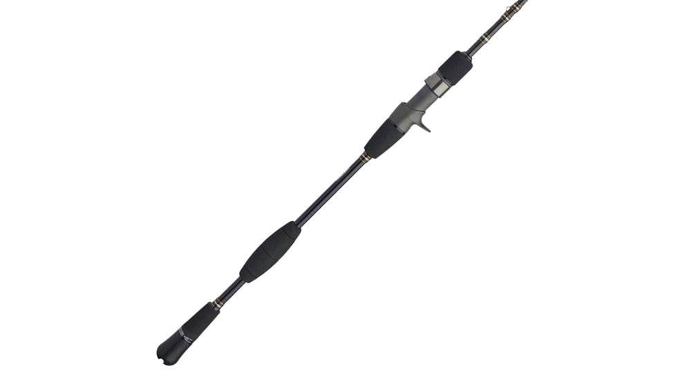 Penn Fishing Carnage III Slow Pitch Conventional Rod, Saltwater, Handle Type B, 6ft. 8in. Rod Length, Medium Power, Fast Action, 1 Piece, Silver/Black/Gold, CARSPJIII350C68M