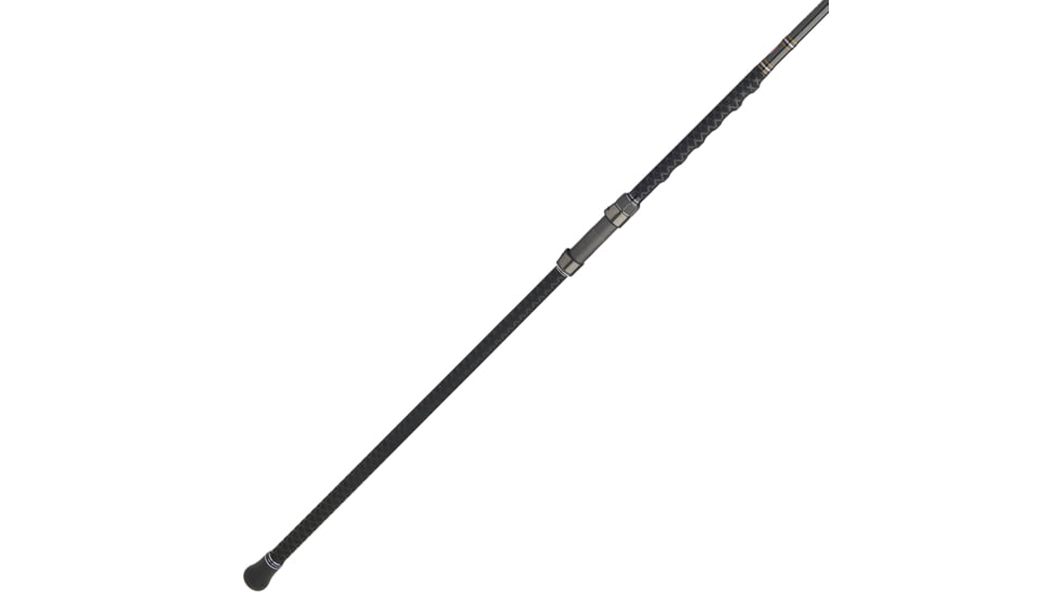 Penn Fishing Carnage III Surf Conventional Rod, Saltwater, Handle Type G, 11ft. Rod Length, Medium Heavy Power, Moderate Fast Action, 2 Pieces, Silver/Black/Gold, CARSFIII2040C11