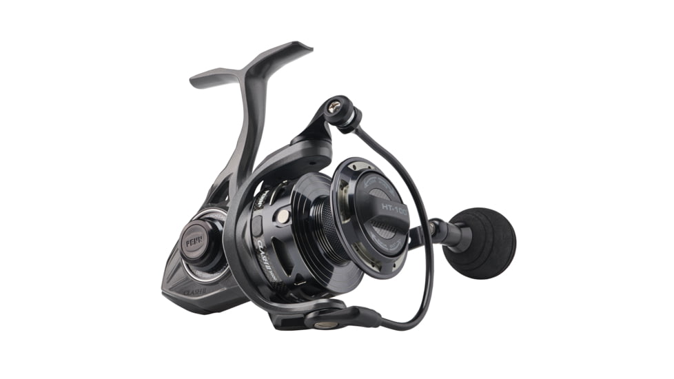Penn Fishing Clash II Spinning Reel, 5.6/1, Right/Left, 5000, Grey/Black, CLAII5000