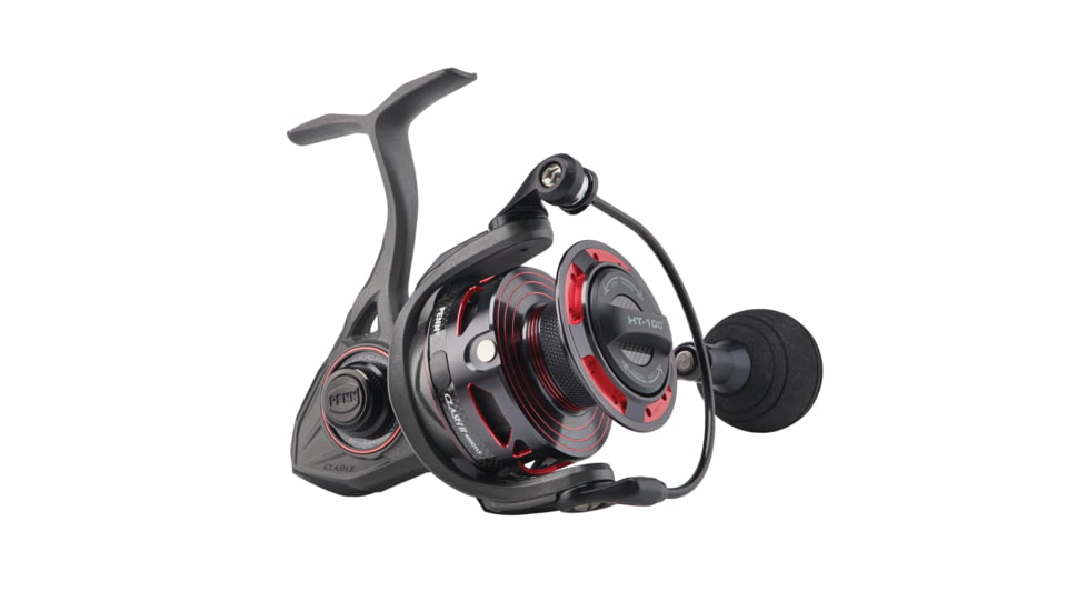 Penn Fishing Clash II Spinning Reel, 7.0/1, Right/Left, 4000, Grey/Black, CLAII4000HS