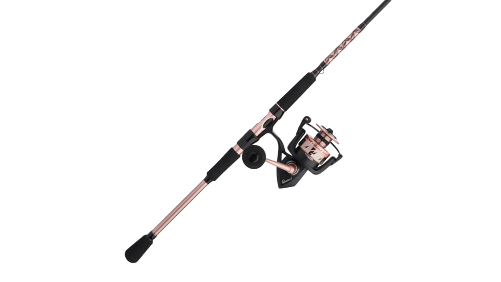 Penn Fishing Passion II Combo, 4.6/1, Right/Left, 6000, 9ft. Rod Length, Medium Heavy Power, Moderate Fast Action, 2 Pieces Rod, Black/Rose Gold, PASII6000902MH