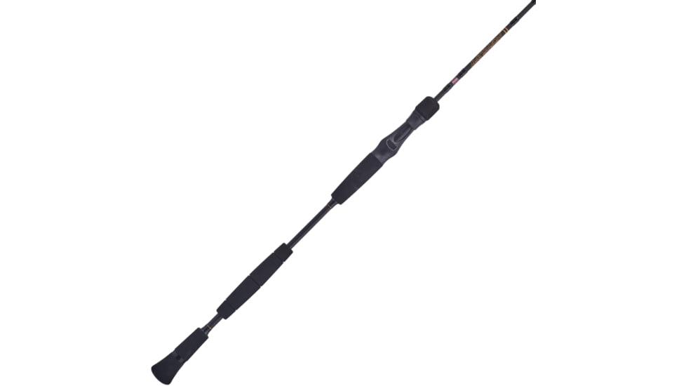 Penn Fishing Penn Battalion II Slow Pitch Jig Cast Rod, Rcb2 Construction, Adjustable Eva, Fuji Seat, Spiralwrap Fuji K Guides, 30lb, 68, BATSPJII250C68ML