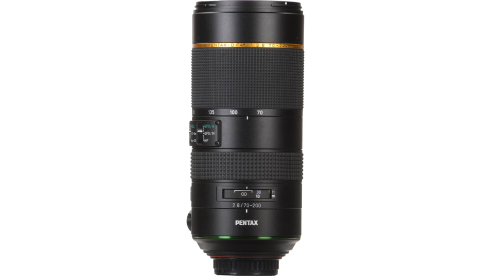 Pentax HD-D FA 70-200mm F2.8 ED DC AW Telephoto Zoom Lens, Black 21330