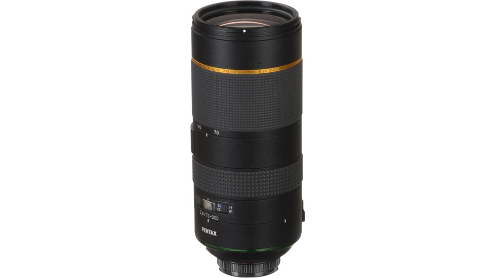 Pentax HD-D FA 70-200mm F2.8 ED DC AW Telephoto Zoom Lens, Black 21330