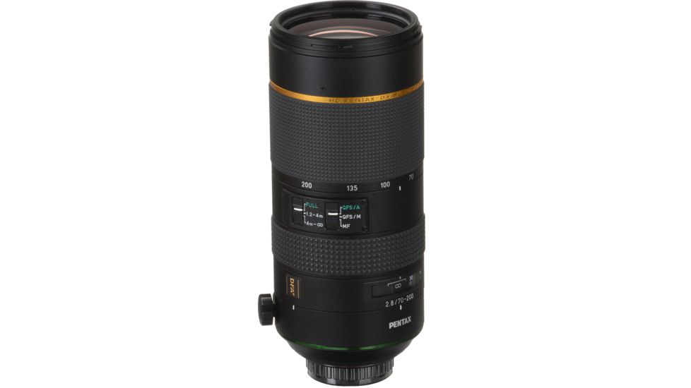 Pentax HD-D FA 70-200mm F2.8 ED DC AW Telephoto Zoom Lens, Black 21330