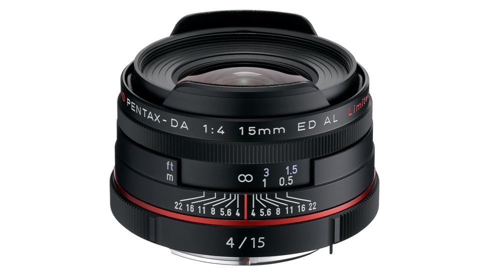 Pentax HD -DA 15mmF4ED AL Ltd Black 21470
