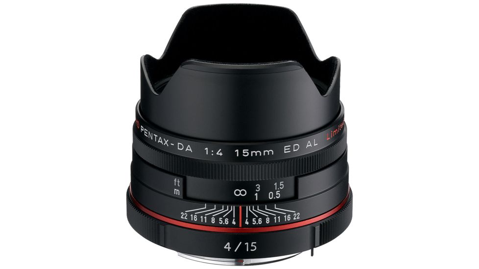 Pentax HD -DA 15mmF4ED AL Ltd Black 21470