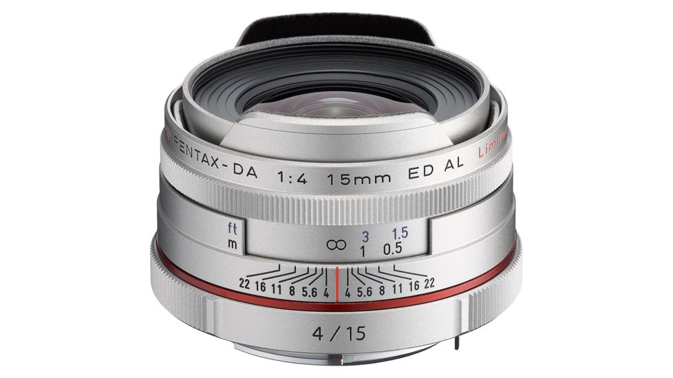 Pentax HD -DA 15mmF4ED AL Ltd Silver 21480