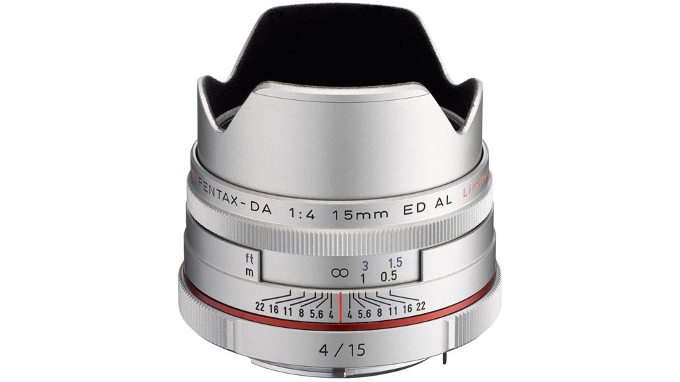 Pentax HD -DA 15mmF4ED AL Ltd Silver 21480