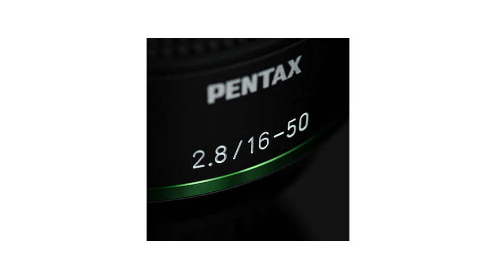 Pentax HD DA 16-50mm F2.8 ED PLM AW Lens, Black, 28030