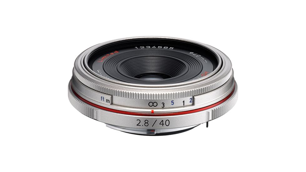 Pentax HD -DA 40mmF2.8 Ltd Silver 21400