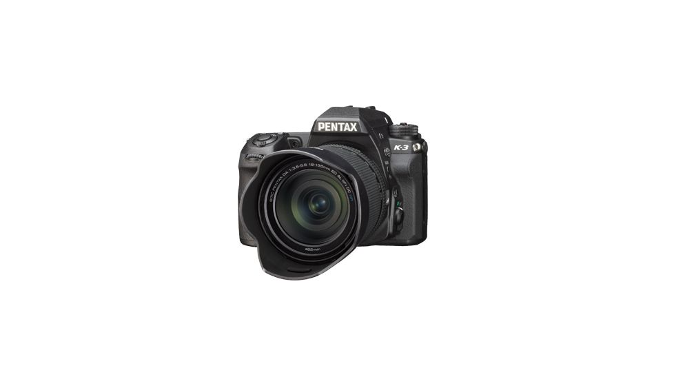 Pentax K-3 DSLR Camera Black Body Kit 15530