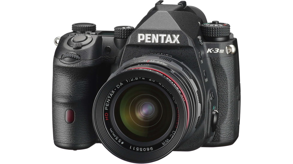 Pentax K-3 Mark III Advanced APS-C Digital SLR Camera, Black, 8.54 x 6.50 x 4.72in, 01051