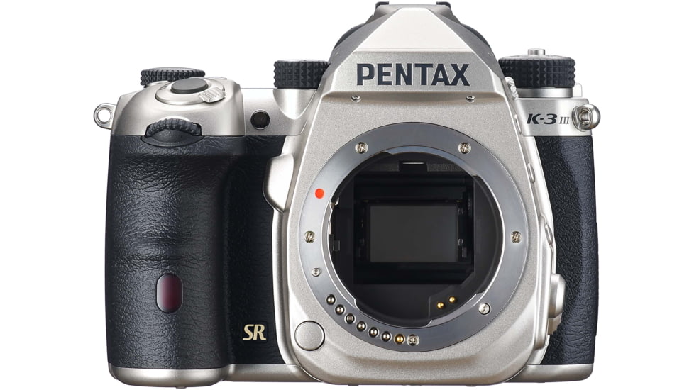 Pentax K-3 Mark III Advanced APS-C Digital SLR Camera, Silver, 8.54 x 6.50 x 4.72in, 01073