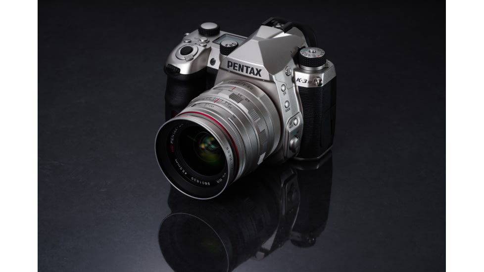 Pentax K-3 Mark III Advanced APS-C Digital SLR Camera, Silver, 8.54 x 6.50 x 4.72in, 01073