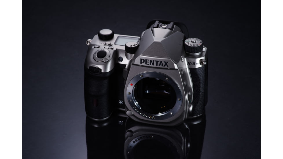 Pentax K-3 Mark III Advanced APS-C Digital SLR Camera, Silver, 8.54 x 6.50 x 4.72in, 01073