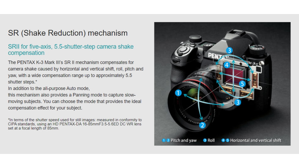 Pentax K-3 Mark III Advanced APS-C Digital SLR Camera with Battery Grip, Black, 9.84 x 6.97 x 4.72in, 01115