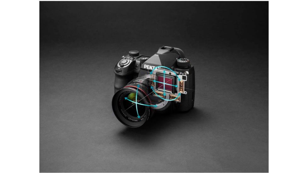 Pentax K-3 Mark III Advanced APS-C Digital SLR Camera with Battery Grip, Black, 9.84 x 6.97 x 4.72in, 01115