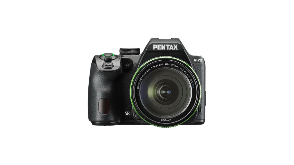 Pentax K-70 w/ Da 18-135Mm Wr Kit, Black 16256