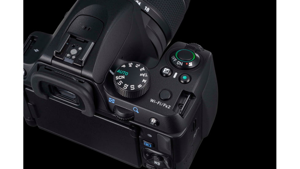 Pentax KF Digital Camera, Black, Compact, 1184