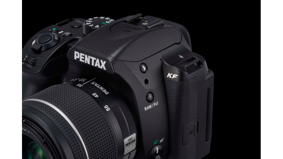 Pentax KF Digital Camera, Black, Compact, 1184