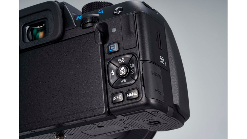 Pentax KF Digital Camera, Black, Compact, 1184
