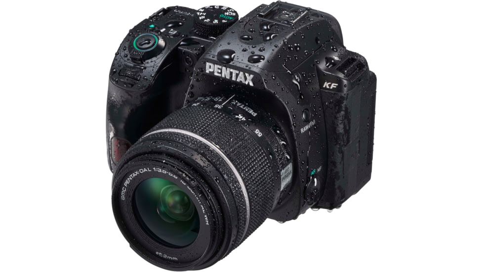 Pentax KF Digital Camera, Black, Compact, 1184