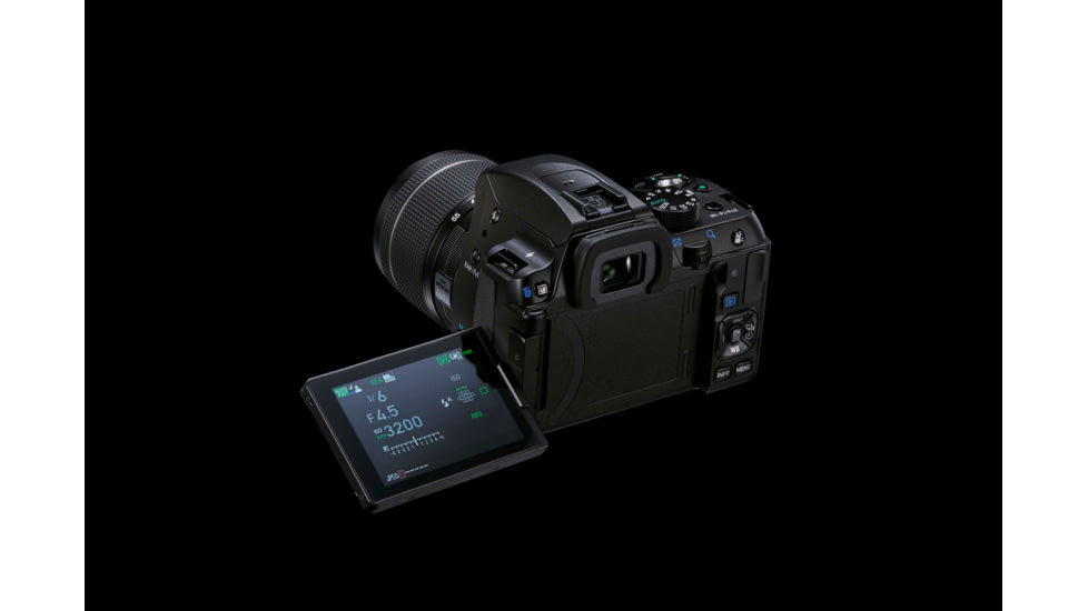 Pentax KF Digital Camera, Black, Compact, 1184